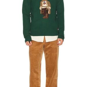 Polo Ralph Lauren Corduroy Pants 38x30 Brown Classic Fit